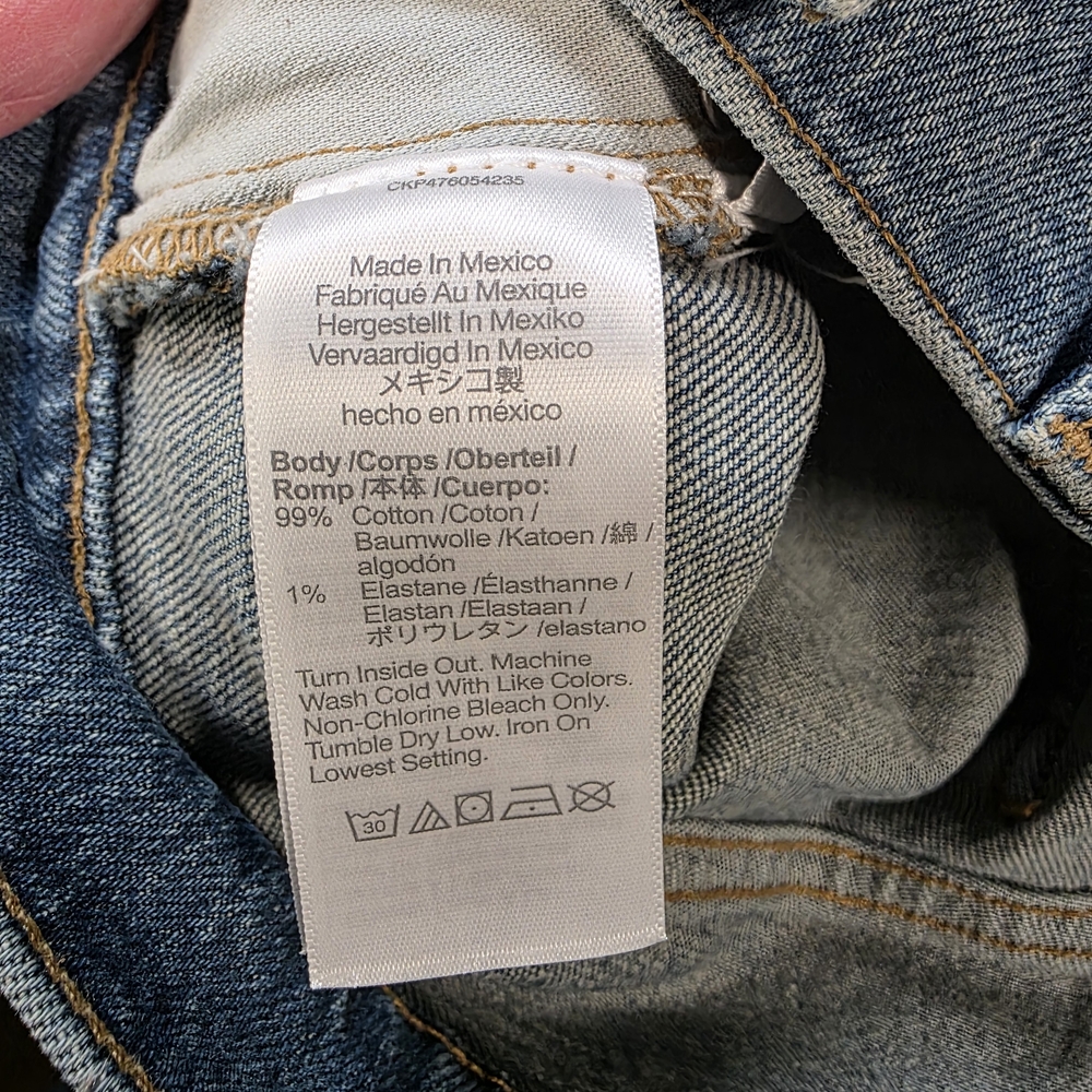 Madewell The Perfect Vintage Jean, Medium Blue Denim Jeans, Womens Size 27 - Picture 12 of 14